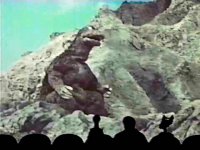 Even Godzilla has to answer the call of Nature